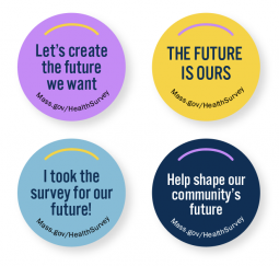 Community Health Equity Survey Sticker Sheet - English